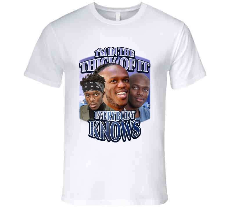 I'm In The Thick Of It KSI Song Funny Meme T-Shirt