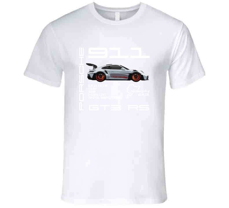 911 GT3 RS Sports Car Racing Fan T-Shirt