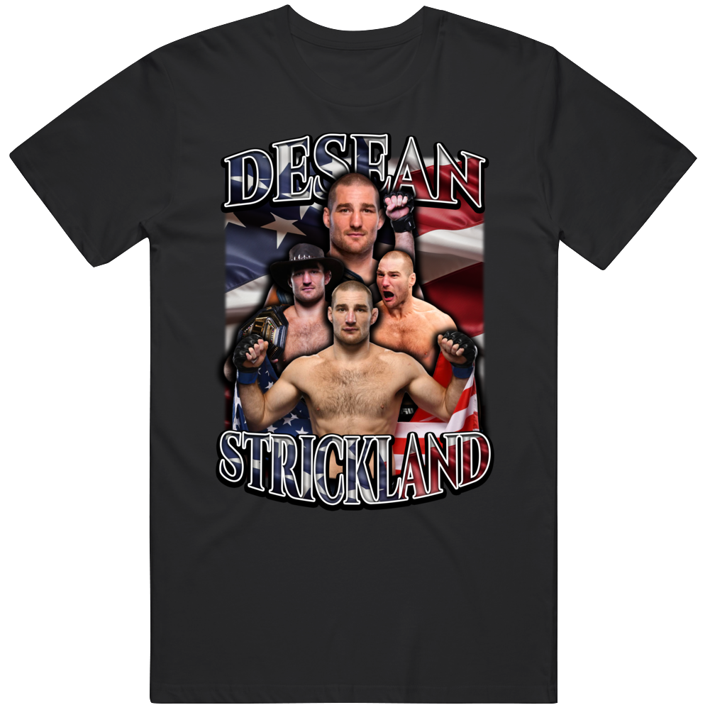 T-shirt with Sean Strickland UFC parody meme design
