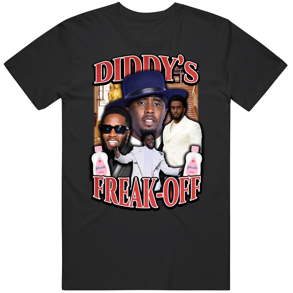 T-shirt with Diddy party funny pop culture meme design