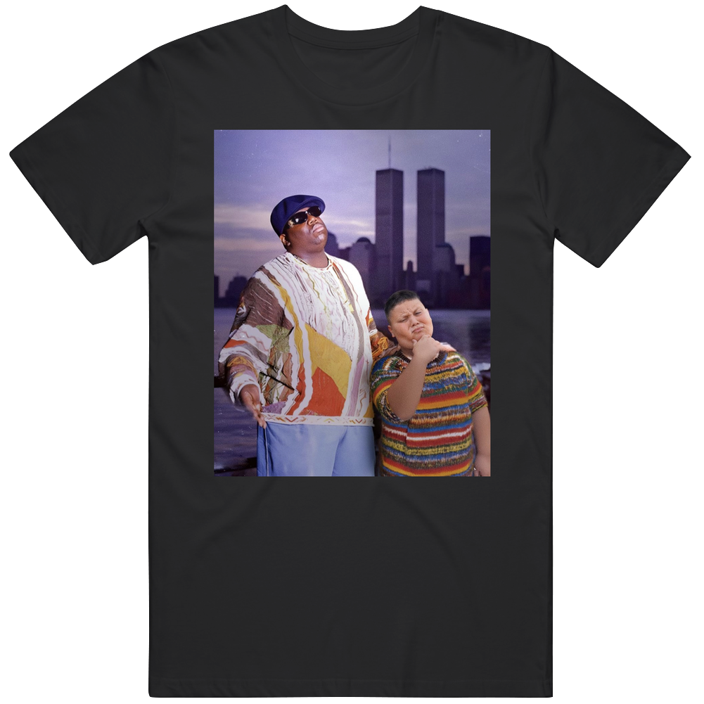 T-shirt with Rizzler and Biggie New York Costco Guys meme design