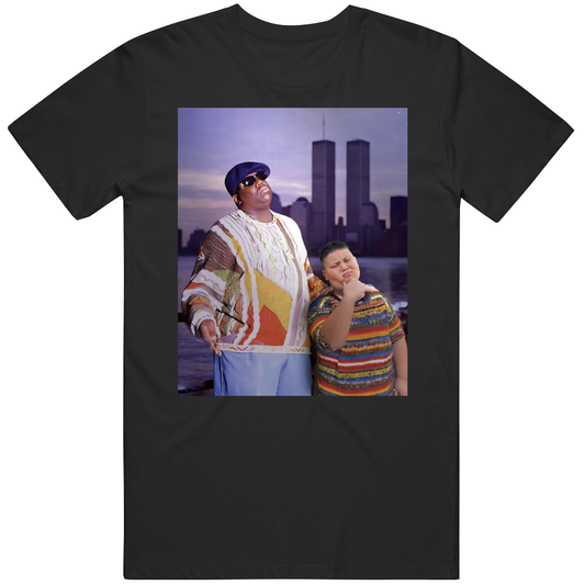 T-shirt with Rizzler and Biggie New York Costco Guys meme design