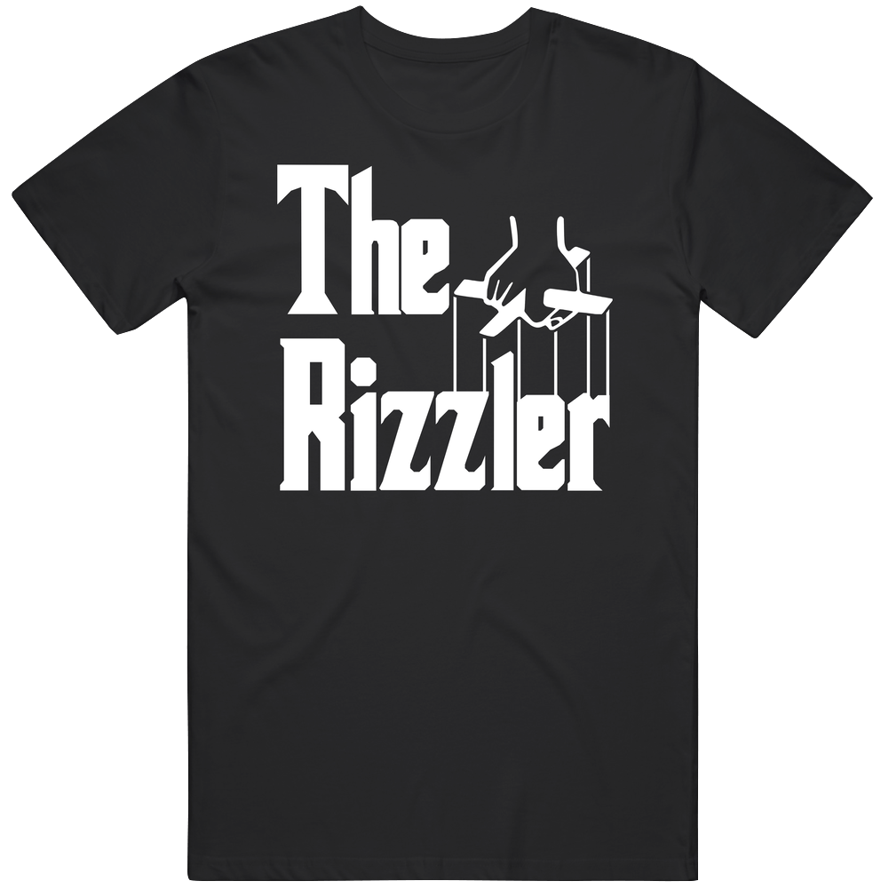 T-shirt with Rizzler Godfather movie parody design