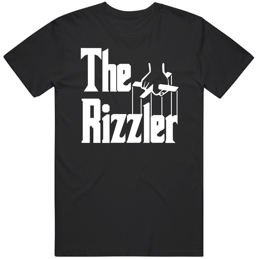 T-shirt with Rizzler Godfather movie parody design
