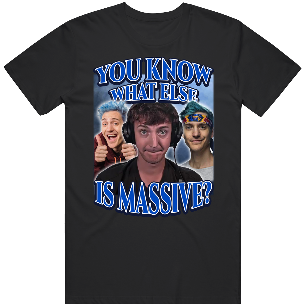 T-shirt with you know what else is massive low taper fade meme design