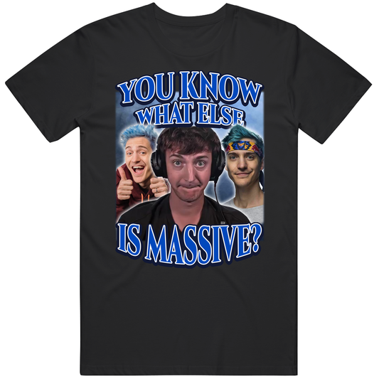 T-shirt with you know what else is massive low taper fade meme design