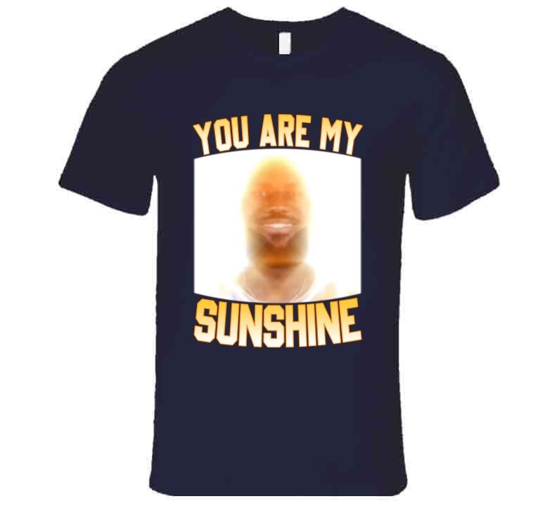 You Are My Sunshine LeBron Funny Basketball Meme T-Shirt