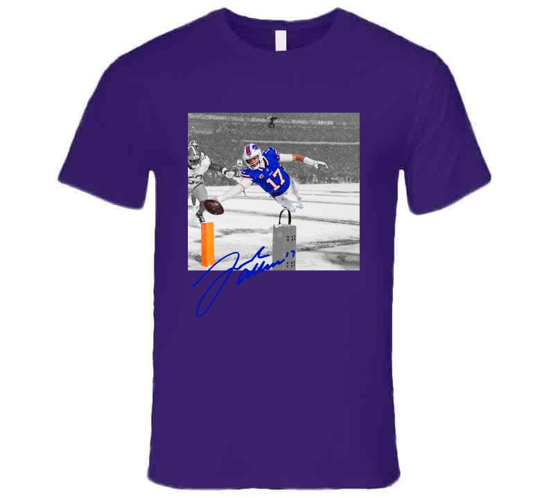 Josh Allen Buffalo Football Fan T-Shirt