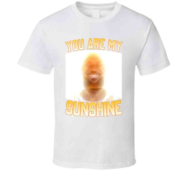 You Are My Sunshine LeBron Funny Basketball Meme T-Shirt