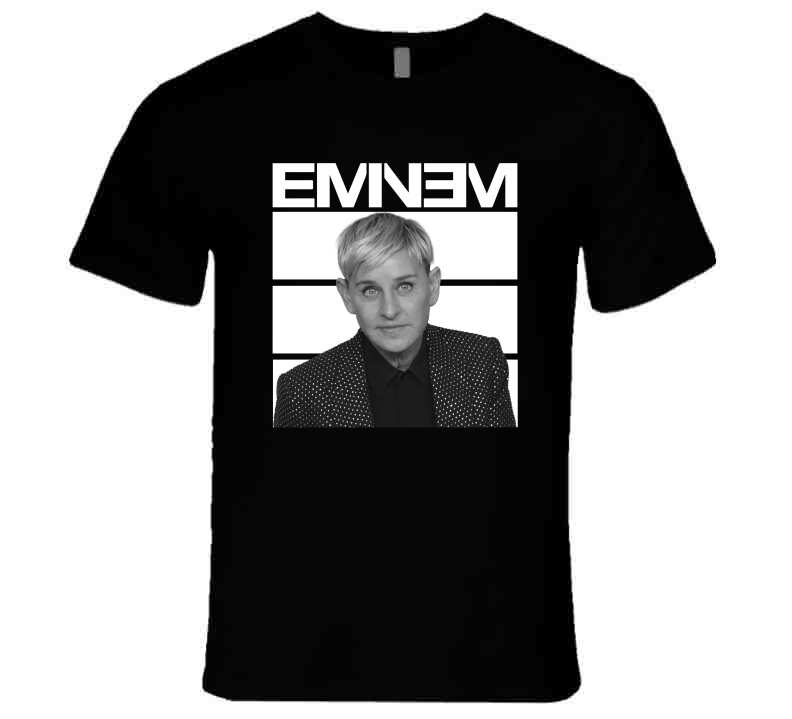 Ellen Degeneres Rapper Parody Funny Meme T-Shirt