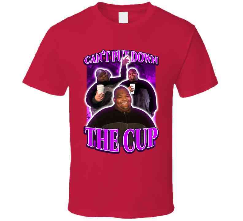 Can't Put Down The Cup Dave Blunts Fan T-Shirt