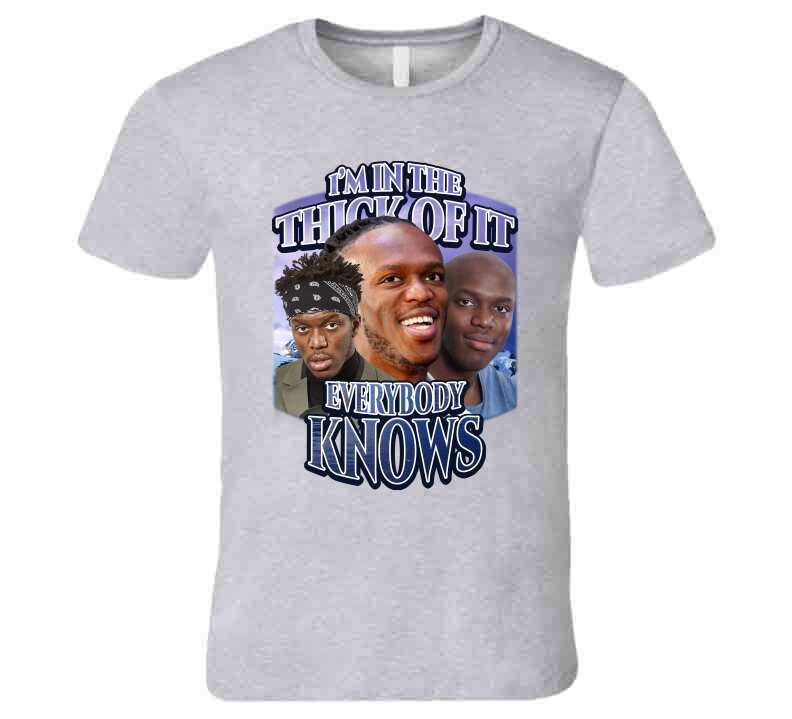I'm In The Thick Of It KSI Song Funny Meme T-Shirt