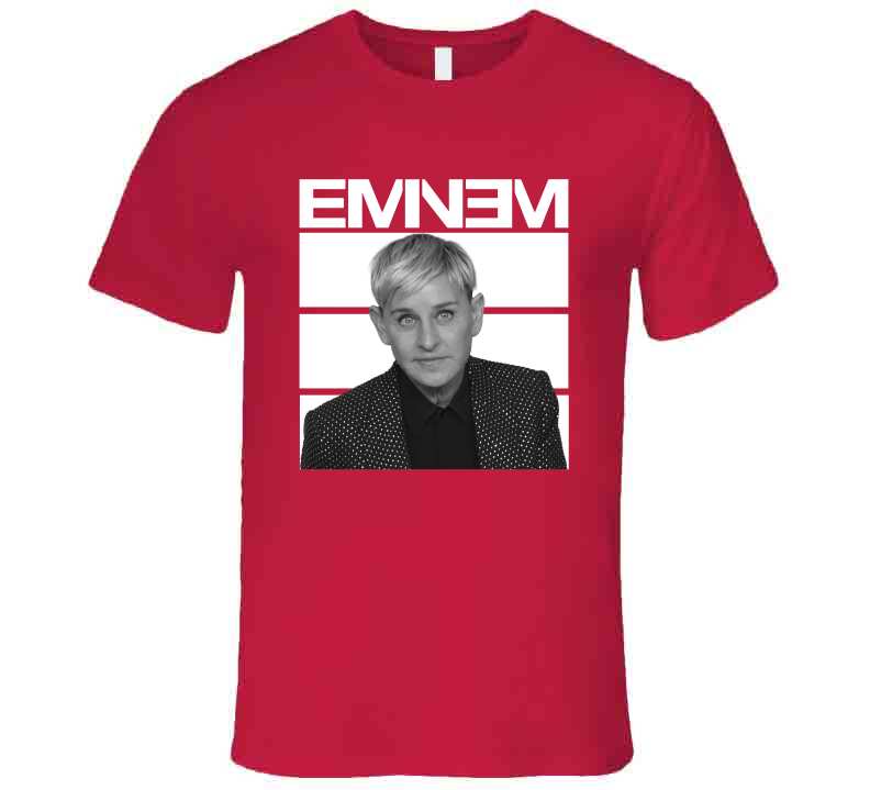 Ellen Degeneres Rapper Parody Funny Meme T-Shirt