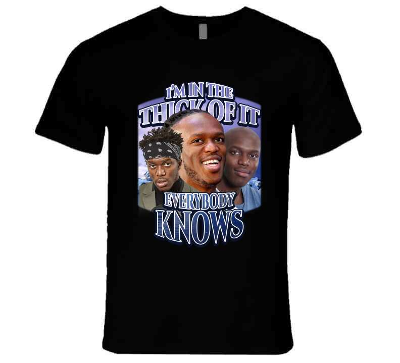 I'm In The Thick Of It KSI Song Funny Meme T-Shirt