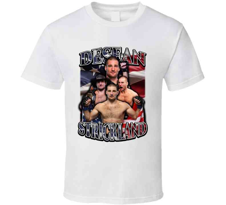Desean Strickland UFC Parody Funny MMA Fan T-Shirt