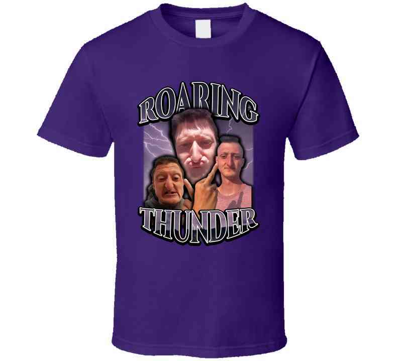 Daniel Larson Roaring Thunder Funny Meme T-Shirt