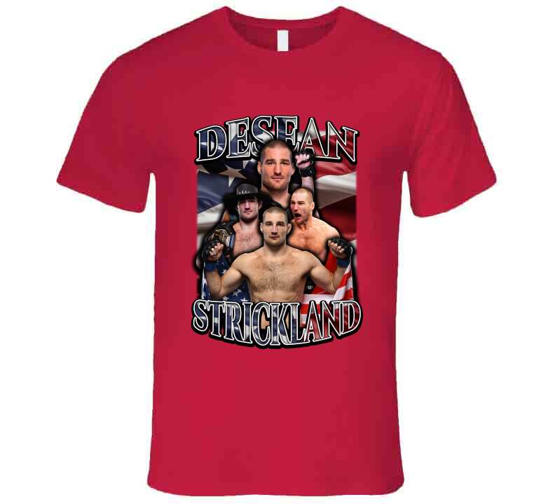 Desean Strickland UFC Parody Funny MMA Fan T-Shirt