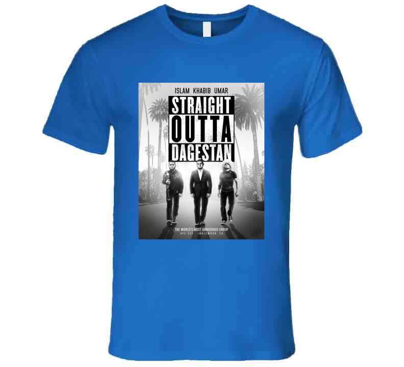 Straight Outta Dagestan MMA Fighter Fan T-Shirt