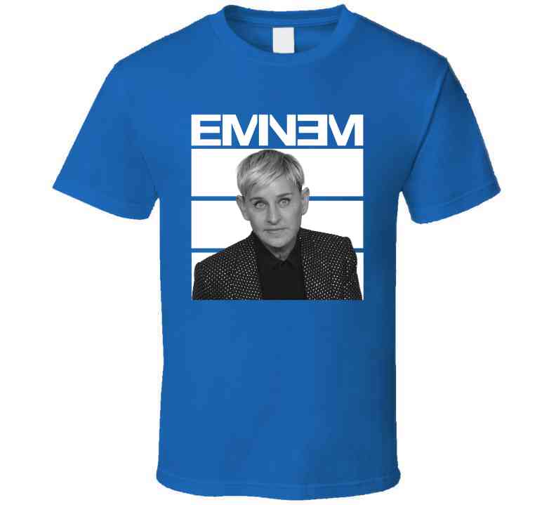 Ellen Degeneres Rapper Parody Funny Meme T-Shirt