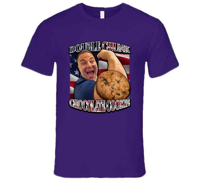Double Chunk Chocolate Cookie Costco Guys Meme T-Shirt