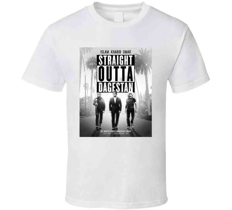 Straight Outta Dagestan MMA Fighter Fan T-Shirt