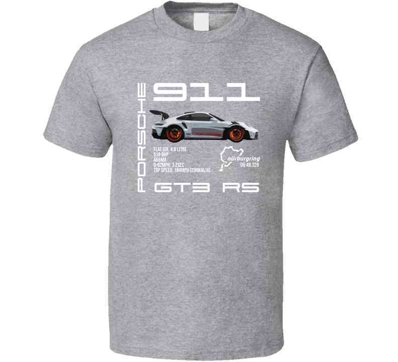 911 GT3 RS Sports Car Racing Fan T-Shirt
