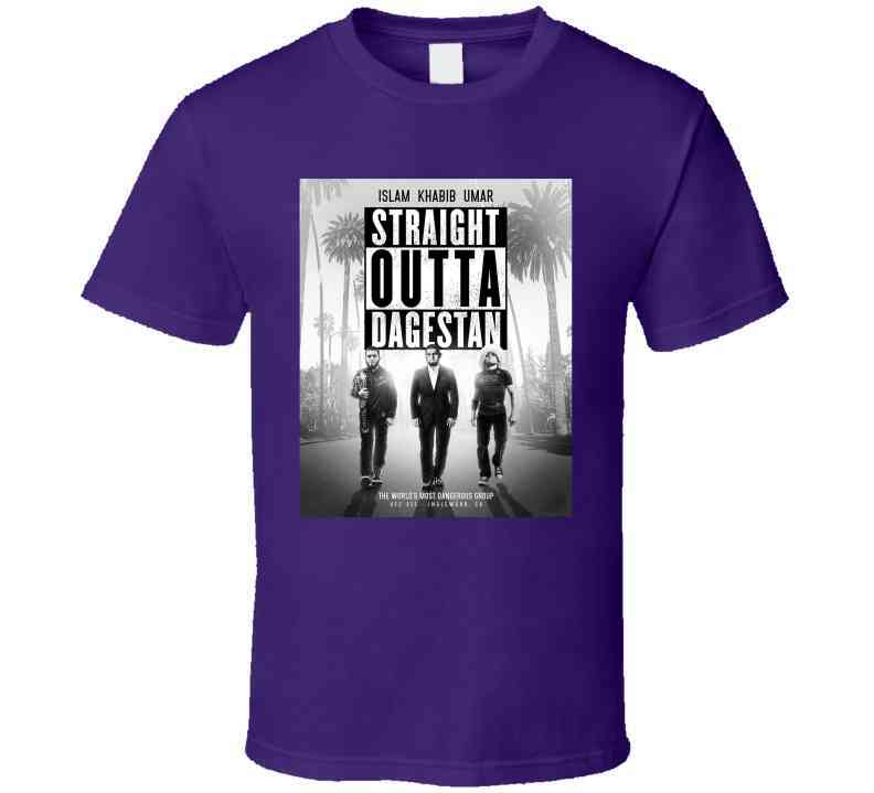 Straight Outta Dagestan MMA Fighter Fan T-Shirt