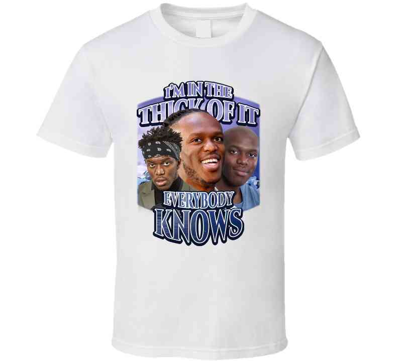 I'm In The Thick Of It KSI Song Funny Meme T-Shirt