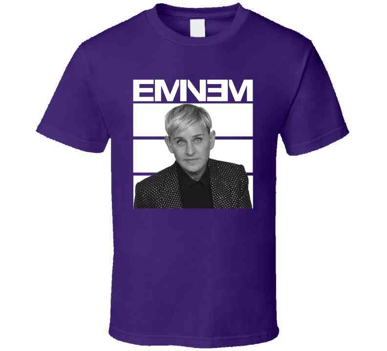 Ellen Degeneres Rapper Parody Funny Meme T-Shirt