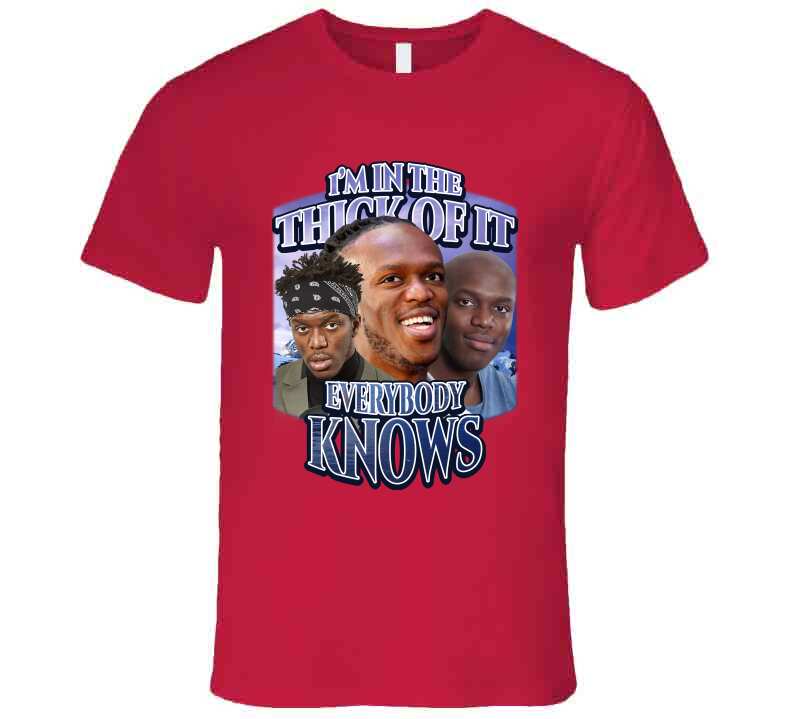 I'm In The Thick Of It KSI Song Funny Meme T-Shirt