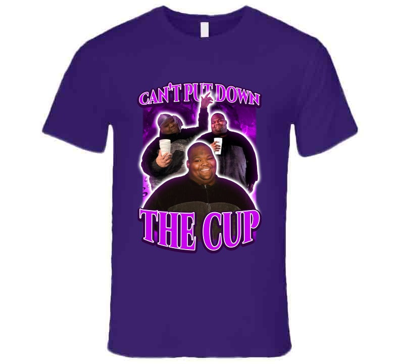 Can't Put Down The Cup Dave Blunts Fan T-Shirt