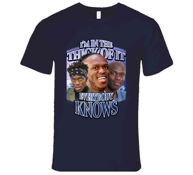 I'm In The Thick Of It KSI Song Funny Meme T-Shirt