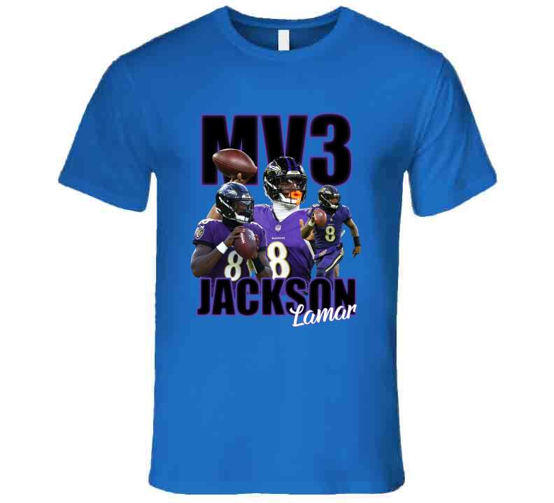 Lamar Jackson MV3 Football Fan T-Shirt