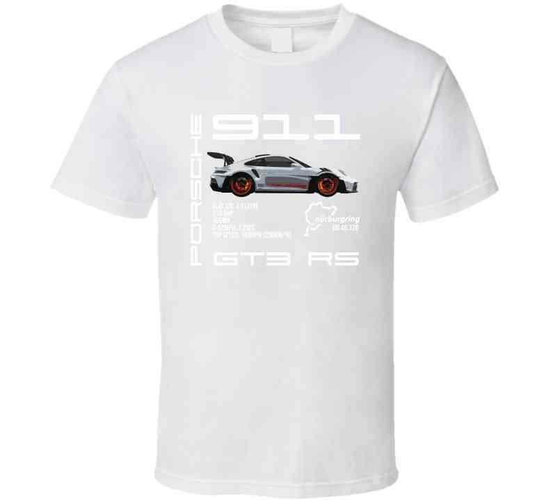 911 GT3 RS Sports Car Racing Fan T-Shirt