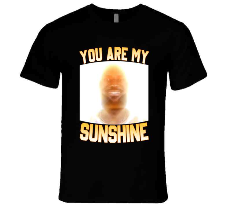 You Are My Sunshine LeBron Funny Basketball Meme T-Shirt