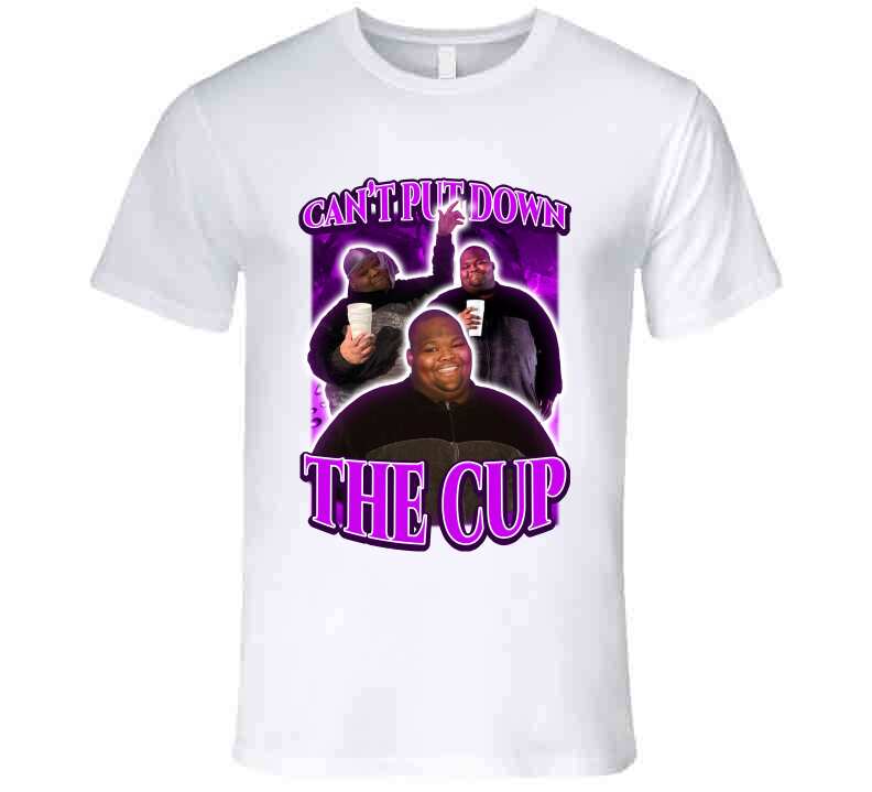 Can't Put Down The Cup Dave Blunts Fan T-Shirt