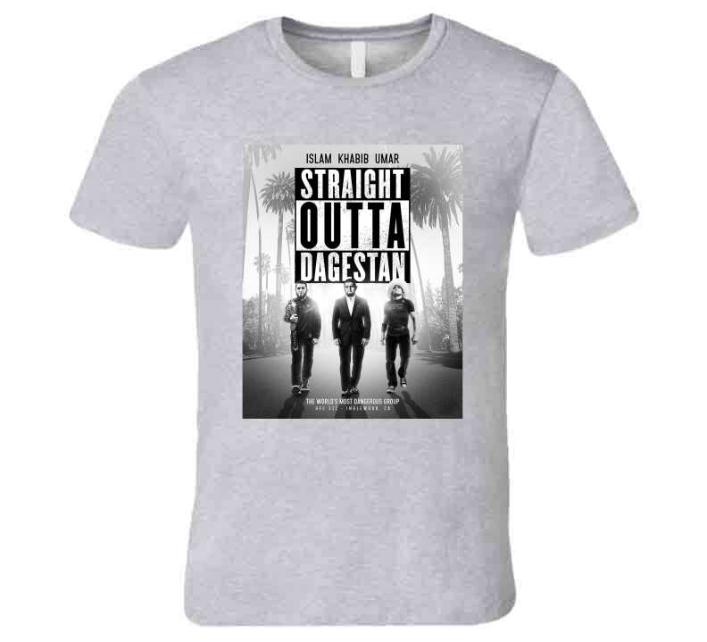 Straight Outta Dagestan MMA Fighter Fan T-Shirt