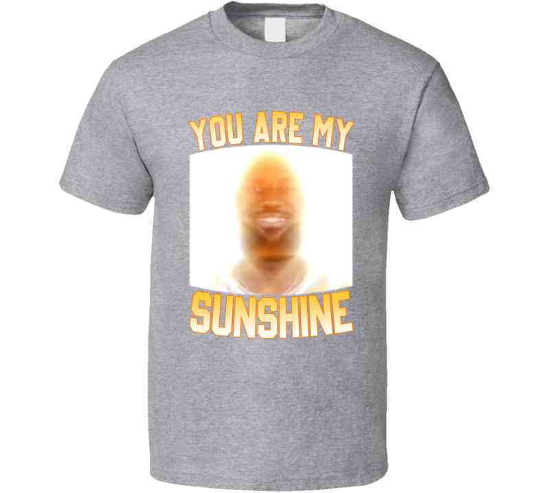 You Are My Sunshine LeBron Funny Basketball Meme T-Shirt