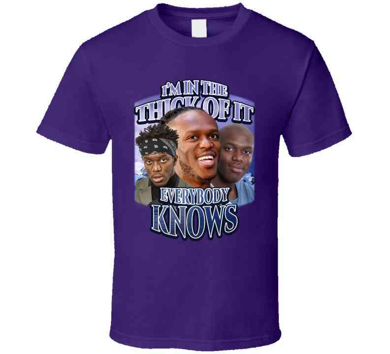 I'm In The Thick Of It KSI Song Funny Meme T-Shirt