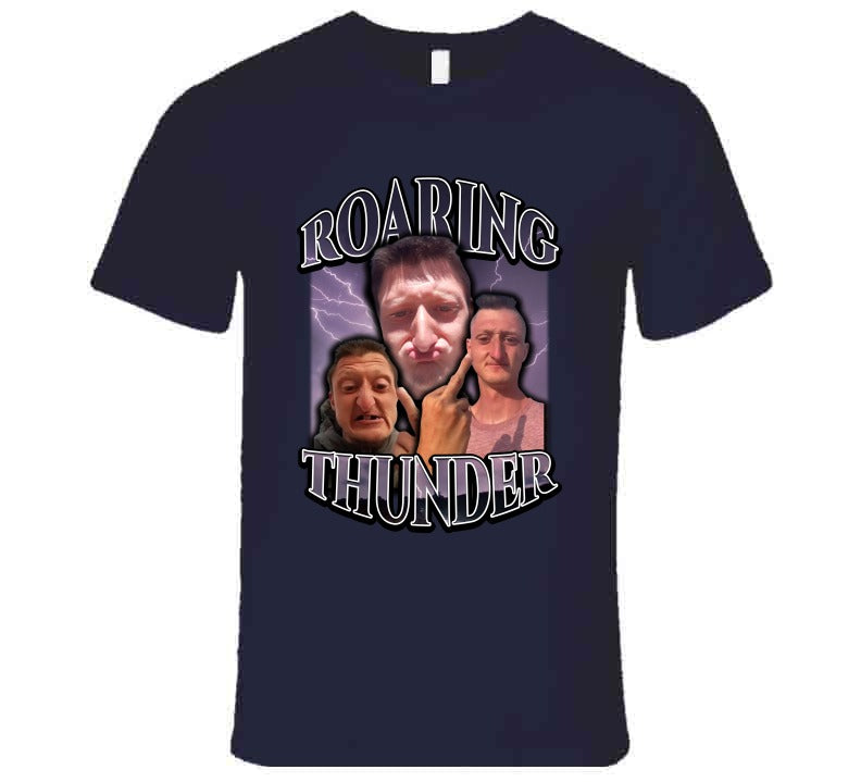 Daniel Larson Roaring Thunder Funny Meme T-Shirt