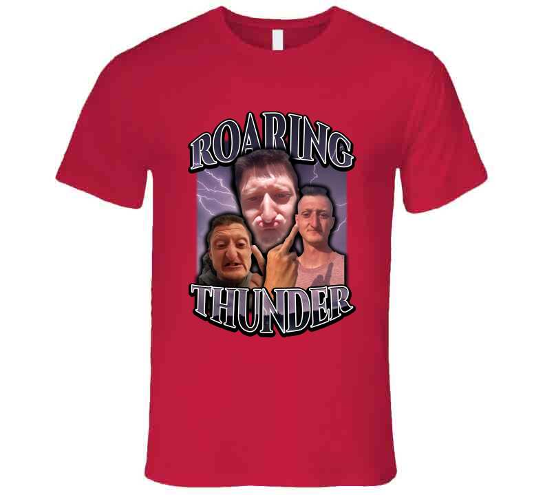 Daniel Larson Roaring Thunder Funny Meme T-Shirt