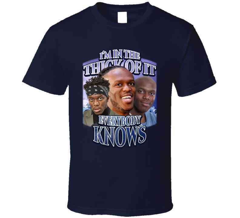 I'm In The Thick Of It KSI Song Funny Meme T-Shirt