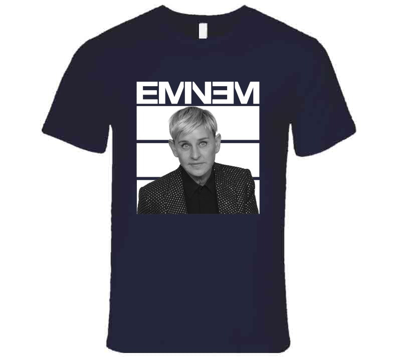 Ellen Degeneres Rapper Parody Funny Meme T-Shirt