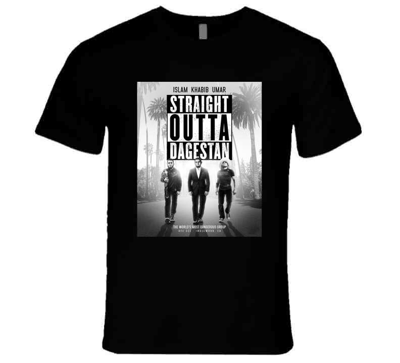 Straight Outta Dagestan MMA Fighter Fan T-Shirt