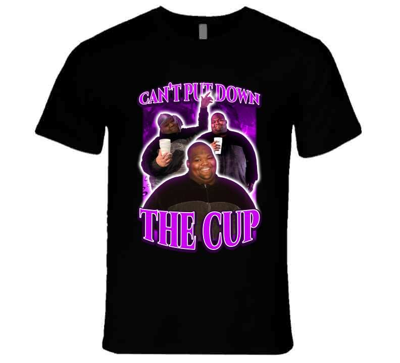 Can't Put Down The Cup Dave Blunts Fan T-Shirt