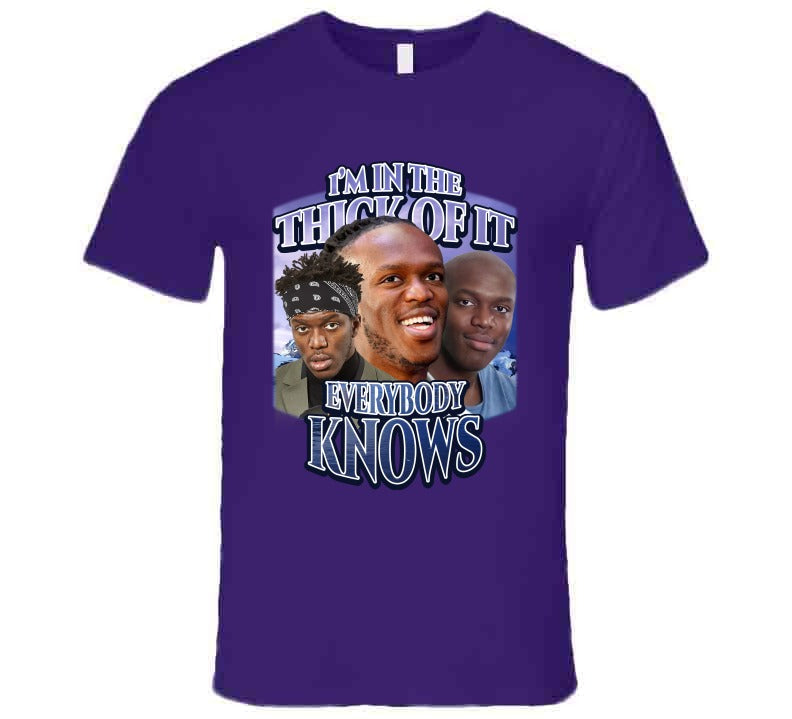 I'm In The Thick Of It KSI Song Funny Meme T-Shirt