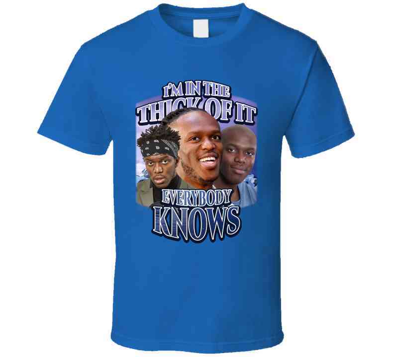 I'm In The Thick Of It KSI Song Funny Meme T-Shirt