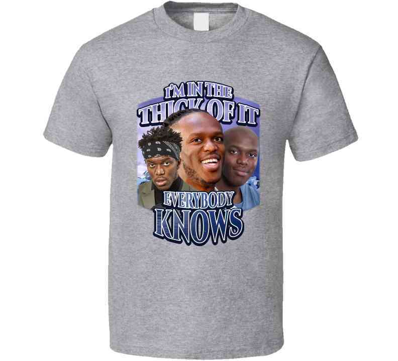 I'm In The Thick Of It KSI Song Funny Meme T-Shirt