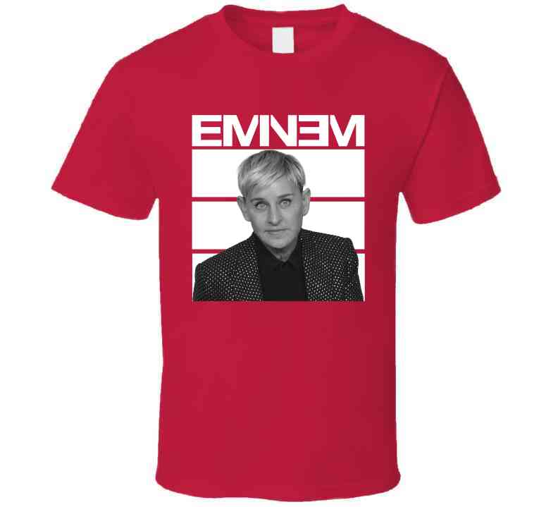 Ellen Degeneres Rapper Parody Funny Meme T-Shirt