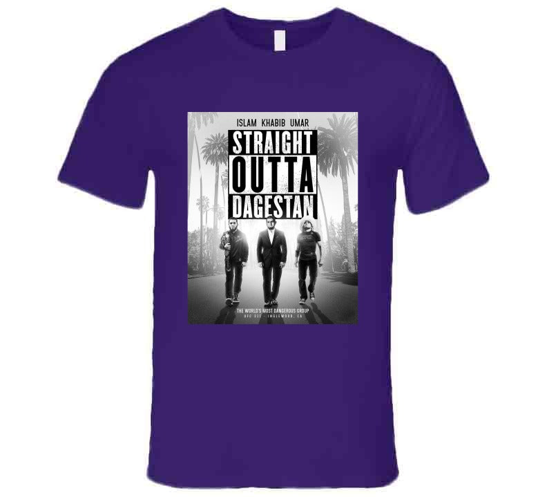 Straight Outta Dagestan MMA Fighter Fan T-Shirt